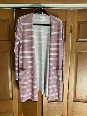 LulaRoe - Caroline - L- EUC - Women's Sweater Cardigan
